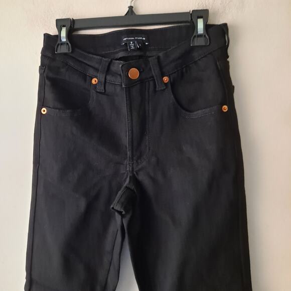 NWOT Universal Standard Seine Mid Rise Skinny 32 Inch Jeans Black Women's Size 0 - Picture 6 of 13